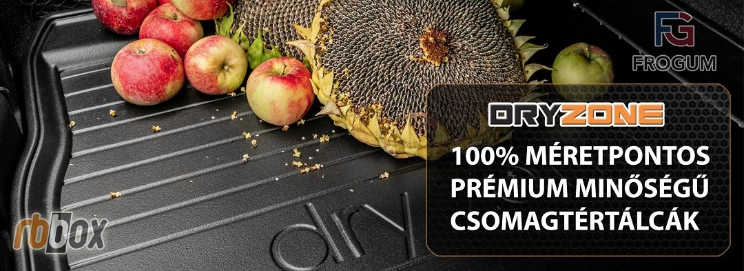 frogum dryzone csomagtértálcák