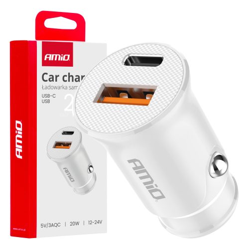 Amio Charging adapter USB, USB-C