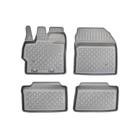   Mazda 2 Hybrid Hatchback (2022-) / Toyota Yaris (XP210) (2020-) / Toyota Yaris Cross (2020-) Aristar high-rim 3D rubber mat set