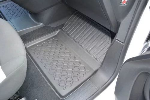 Citroen Berlingo (K9) (2018-) / Opel Combo Life (2021-) / Peugeot Rifter, e-Rifter (2021-) / Toyota Proace City Verso (2019-) Aristar high-rim 3D rubber mat set