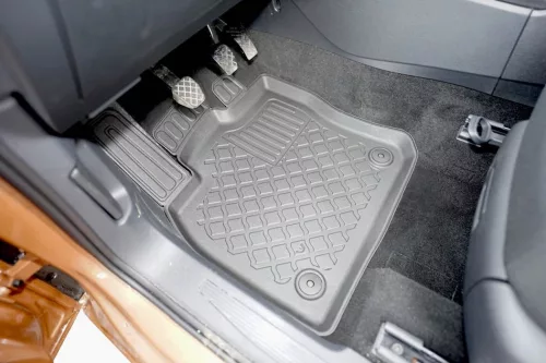 Volkswagen Caddy (V) (2020-) 5-seater Aristar high-rim 3D rubber mat set