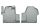 Citroen Jumpy (III) ( 2016- ) / Opel Vivaro (C ) ( 2019- ) / Peugeot Expert (III) ( 2016-) / Toyota ProAce ( 2016- )  Aristar magasperemű 3D gumiszőnyeg szett