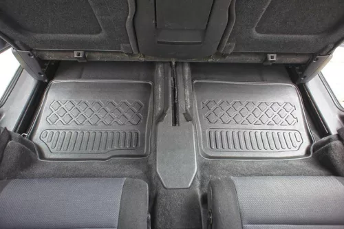 Opel Zafira B (II) (2005-2014) 3rd row of seats Aristar high-rimmed 3D rubber mat set