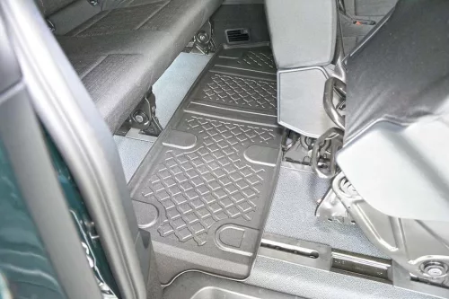 Mercedes Vito  (W447) ( 2014- ) 3rd row of seats Aristar high-rimmed 3D rubber mat set