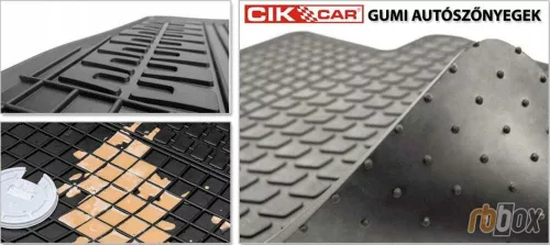Suzuki Swift IV ( 2017- ) / Swift HYBRID ( 2020- ) 9mm vastag szövetszőnyeg CikCar Szövetszőnyeg