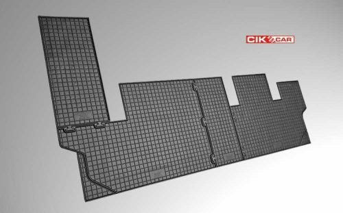 Citroen Jumpy (II)  / Peugeot Expert ( 2007-2016 ) / Fiat Scudo ( 2007-2021 ) 3. sor  CikCar Gumiszőnyeg szett