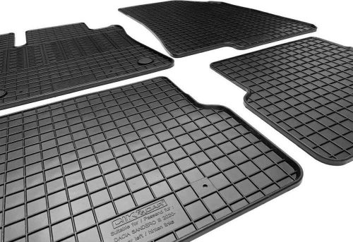 Dacia Sandero (2020-) / Jogger (2022-) CikCar Rubber Mat Set