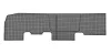 Fiat Talento ( 2016-2020 ) / Opel Vivaro / Renault Trafic ( 2014-2018) 2. sor CikCar Gumiszőnyeg szett