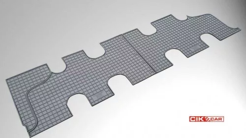 Fiat Talento ( 2016-2020 ) / Opel Vivaro / Renault Trafic ( 2014-2018) 3. sor CikCar Gumiszőnyeg szett