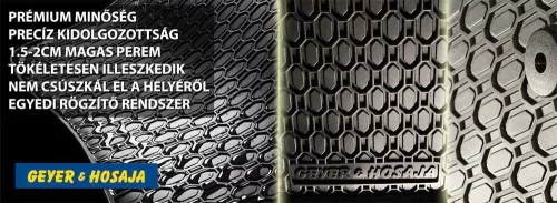 Opel Astra (H) (2004-2014) rubber mat Geyer&Hosaja 827/4C