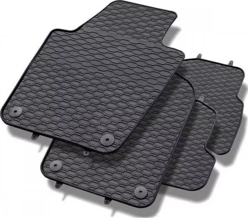 Volkswagen Polo (V) (2009-2017) / Seat Ibiza IV (2008-2017) / Skoda Fabia (III) (NJ) (2014-2021) Geyer&Hosaja 842/4C Rubber Mat Set