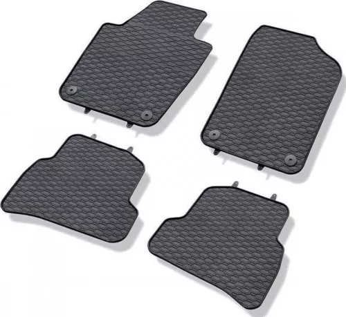 Volkswagen Polo (V) (2009-2017) / Seat Ibiza IV (2008-2017) / Skoda Fabia (III) (NJ) (2014-2021) Geyer&Hosaja 842/4C Rubber Mat Set