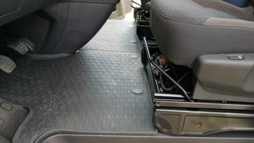 Opel VIVARO II / RENAULT TRAFIC III (2014-) / Fiat Talento, Nissan NV300 (2016-)  Geyer&Hosaja 881/1C Rubber mat set