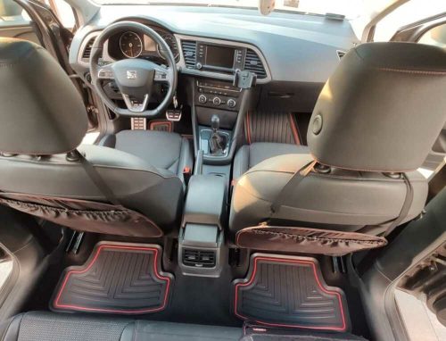 Volkswagen Golf (VII) ( 2012-2020 ) / Golf (VIII) ( 2019- ) / Seat Leon (III) (2012-2020) / Audi A3 (8V) ( 2012-2020 ) magasperemű  Geyer&Hosaja Gumiszőnyeg szett