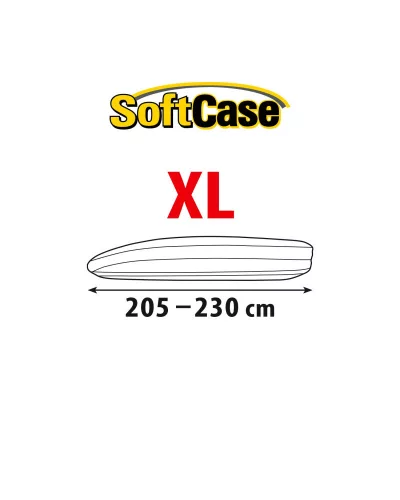205-230 cm SoftCase roof box protective cover XL size