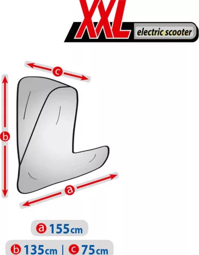 150 cm Basic Garage electric scooter cover XXL size