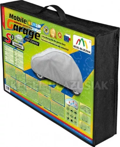 335-355 cm Mobile Garage car cover tarpaulin - S3 hatchback