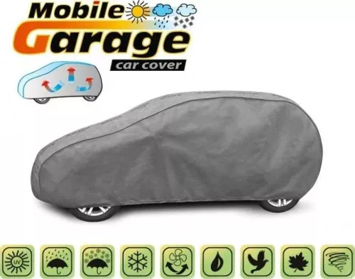 380-405 cm Mobile Garage car cover tarpaulin - M2 Hatchback