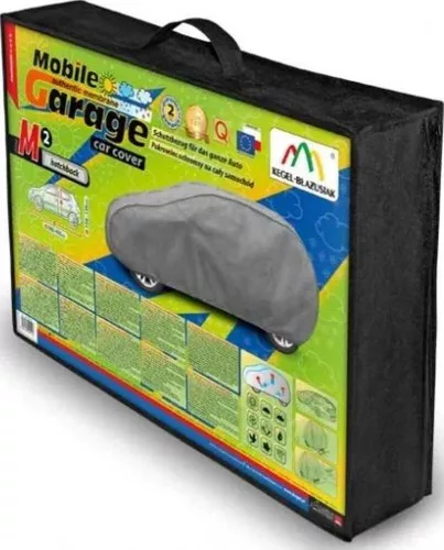 380-405 cm Mobile Garage car cover tarpaulin - M2 Hatchback