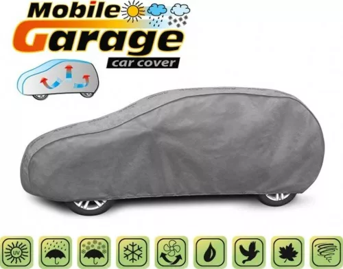 430-455 cm Mobile Garage car cover tarpaulin - L2 hatchback/station wagon