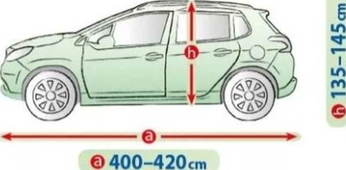 400-420 cm Mobile Garage car cover tarpaulin - M SUV | off road