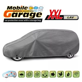  463-490 cm Mobile Garage car cover tarpaulin - XXL small goods vehicle