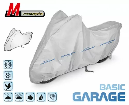 190-215 cm Basic Garage motorcycle cover – size M