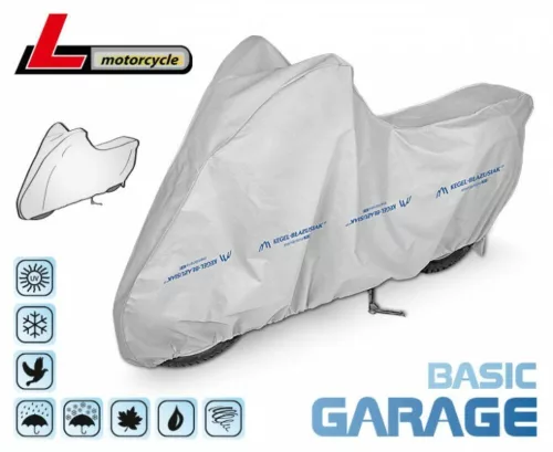 215-240 cm Basic Garage motorcycle cover – size L