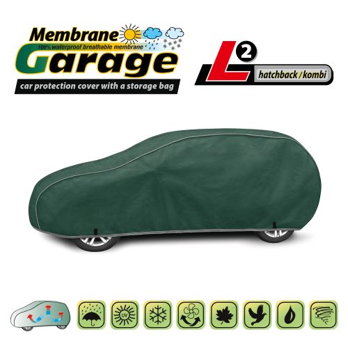 430-455 cm Membrane Garage autótakaró ponyva - L2 hatchback/kombi