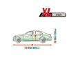 472-500 cm Membrane Garage autótakaró ponyva - XL sedan