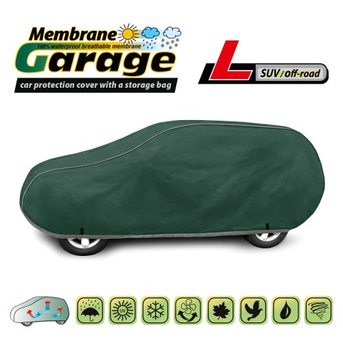 430-460 cm Membrane Garage autótakaró ponyva - L SUV/off road