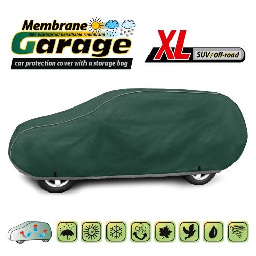 450-510 cm Membrane Garage autótakaró ponyva - XL SUV/off road