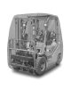 260-280 cm Mobile Garage targonca ponyva - L