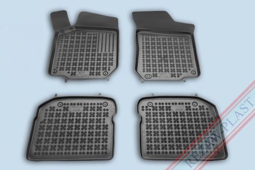 Seat Leon (I) ( 1999-2006 ) Toledo ( 1999 - 2004 ) / Skoda Octavia ( 1996-2004 ) / VW Beetle ( 1998-2010 ) Bora ( 1998-2005 ) Golf (IV) ( 1998-2003 ) magasperemű Rezaw-Plast Gumiszőnyeg szett