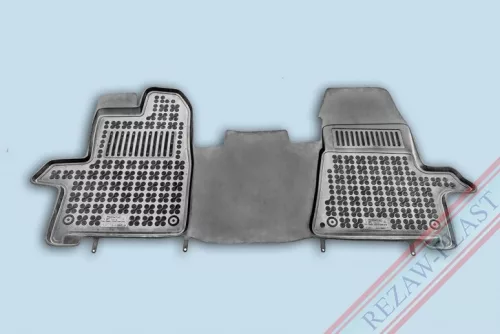 Ford TRANSIT (2014-) 2-seater, manual Rezaw-Plast rubber mat set