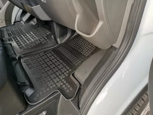 Ford TRANSIT (2014-) 2-seater, manual Rezaw-Plast rubber mat set