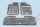 Citroen Berlingo (M49/M59) ( 1996-2008 ) / Peugeot Partner (I) ( 1997-2008 ) magasperemű Rezaw-Plast Gumiszőnyeg szett