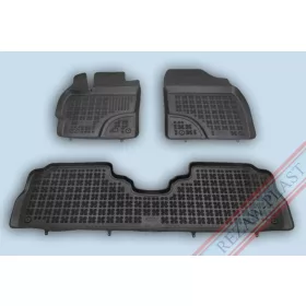   Toyota PRIUS Plus (2011-2021) Rezaw-Plast Rubber Mat Set with High Edges