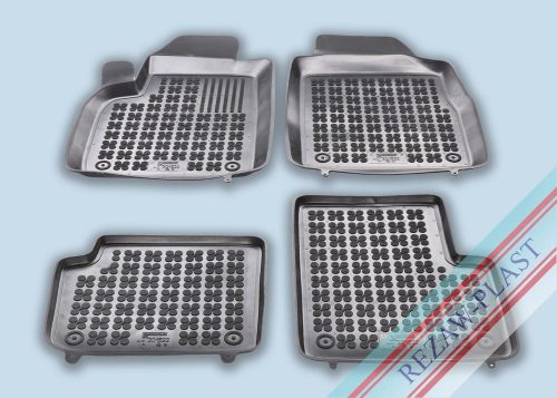 Fiat 500 Hybrid (2020-) high-rimmed Rezaw-Plast rubber mat set