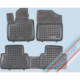   Hyundai Santa Fe (IV) Hybrid (2020-) high-rim Rezaw-Plast rubber mat set