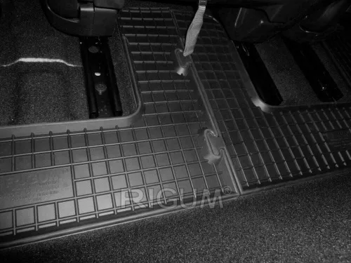 Citroen C4 Grand Picasso (2013-2018) / C4 Grand Spacetourer (2018-2022) 3rd row of seats Rigum Rubber Mat Set