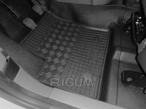 Ford Connect Transit Facelift (2018-2022) 2-person Rigum Rubber Mat Set